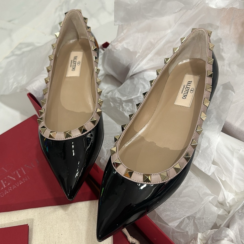 Authentic Valentino Flat - image 1
